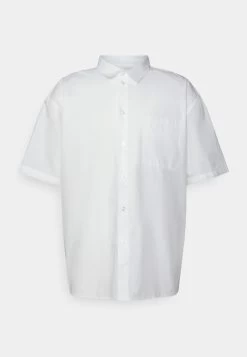 YOURTURN Plain Boxi Fit Unisex - Shirt -White 12 YOURTURN Plain Boxi Fit Unisex - Shirt -White -Yourturn Online Shop e3d4d42b270b4067ab0fe4d5497c9127