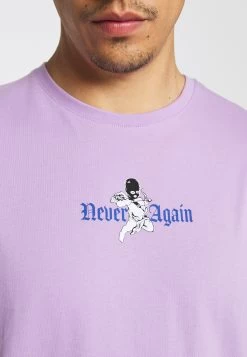 YOURTURN Oversize Unisex - Print T-Shirt - Lilac -Yourturn Online Shop e6368f57d85f4574a3034a72175885ce