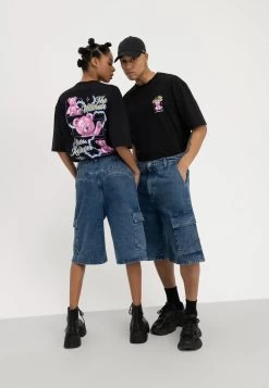 YOURTURN Unisex - Denim Shorts - Blue Denim -Yourturn Online Shop ecd6436b78e940a48a045c4ddc53236b