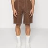 YOURTURN Unisex - Denim Shorts - Brown -Yourturn Online Shop ed5d26a5f0ab47b69974ad3451b1f5c7