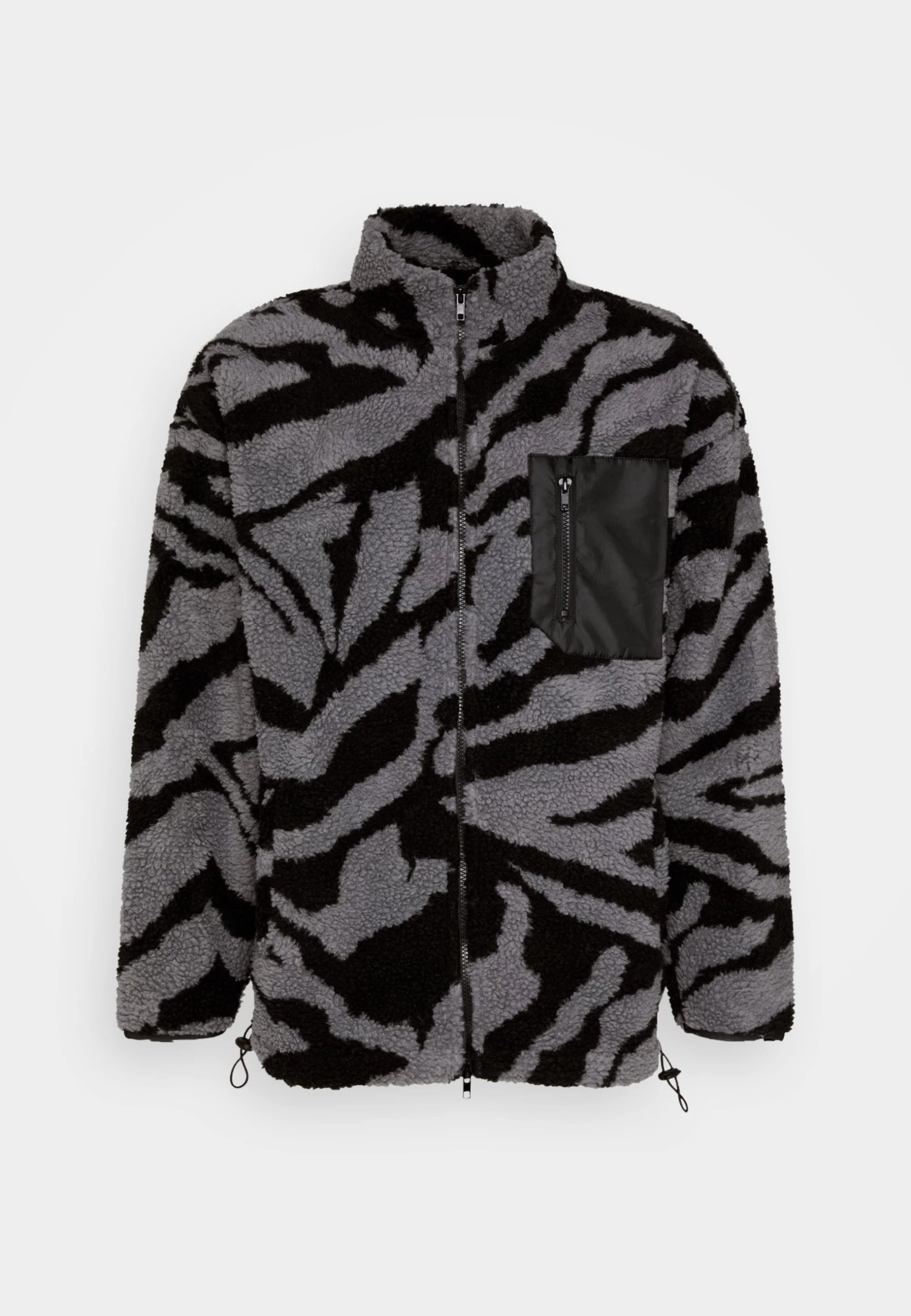 YOURTURN Unisex - Fleece Jacket - Grey 7 YOURTURN Unisex - Fleece Jacket - Grey - Image 5