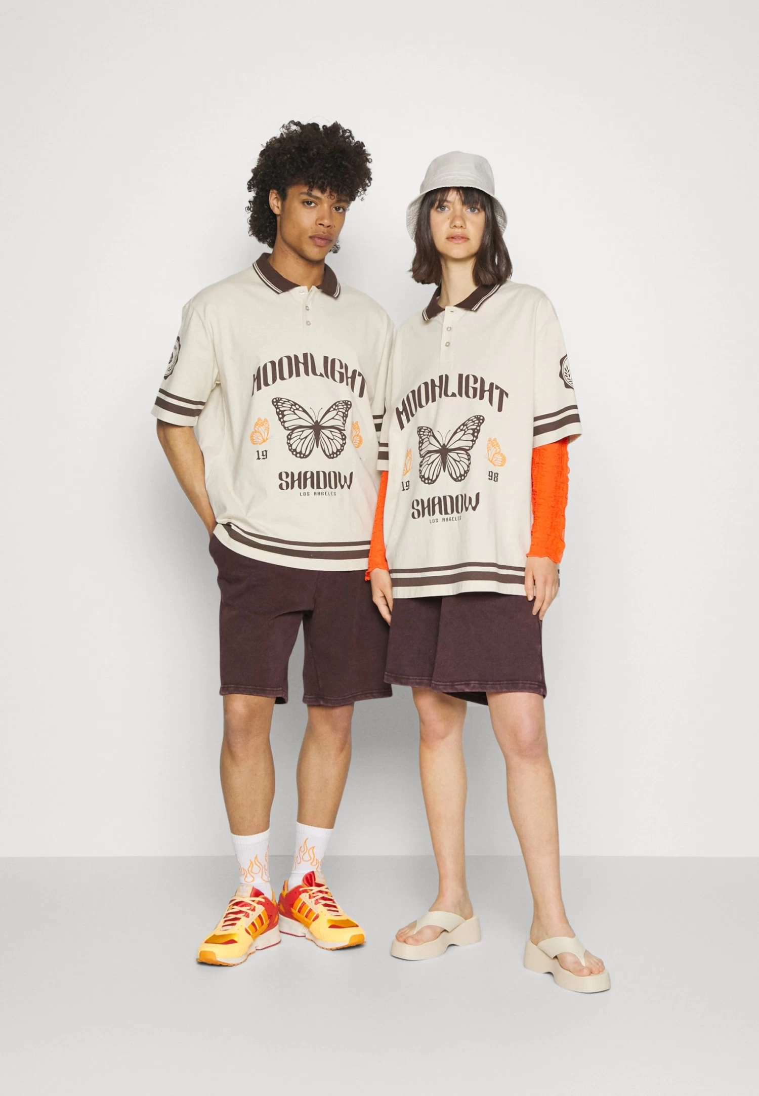 YOURTURN Unisex - Shorts - Dark Brown 4 YOURTURN Unisex - Shorts - Dark Brown - Image 2