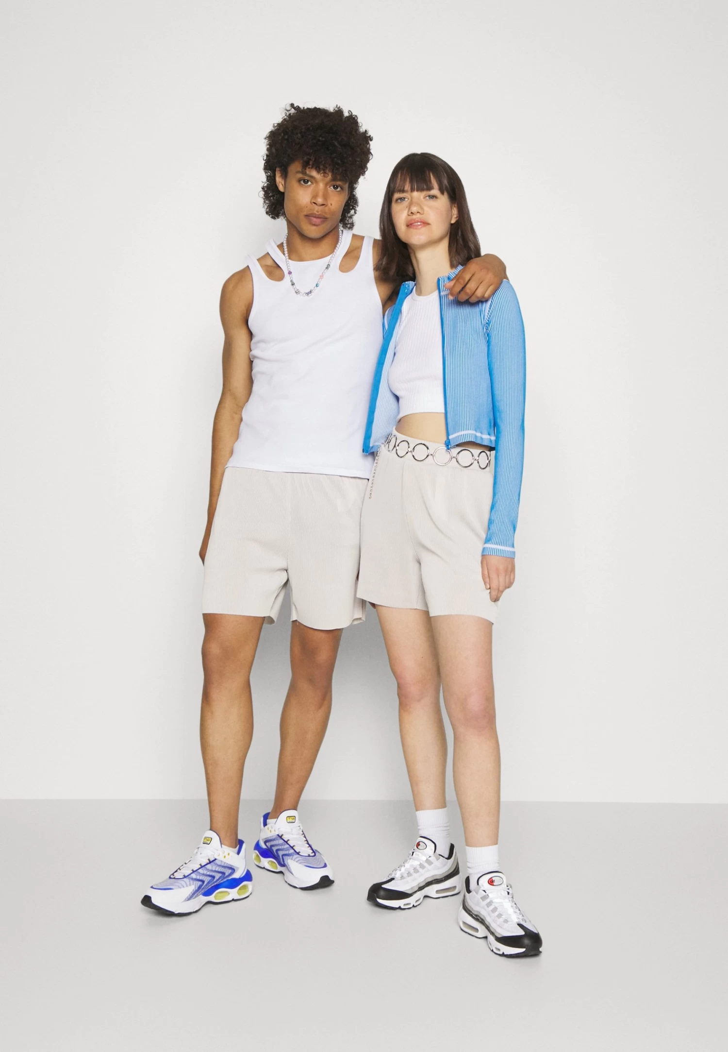 YOURTURN Unisex - Tracksuit Bottoms -Light Grey 4 YOURTURN Unisex - Tracksuit Bottoms -Light Grey - Image 2